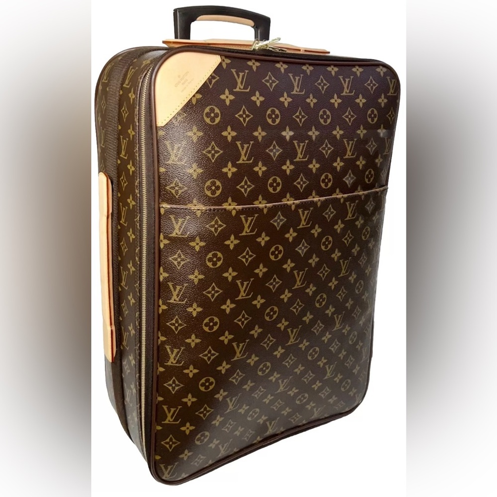 Louis Vuitton Pegase 55 Monogram Suitcase 💝 Excellent Classic Carry on - Picture 7 of 15